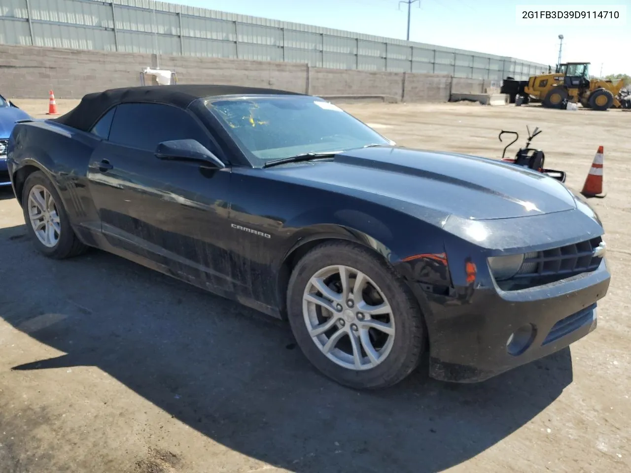 2013 Chevrolet Camaro Lt VIN: 2G1FB3D39D9114710 Lot: 72613514