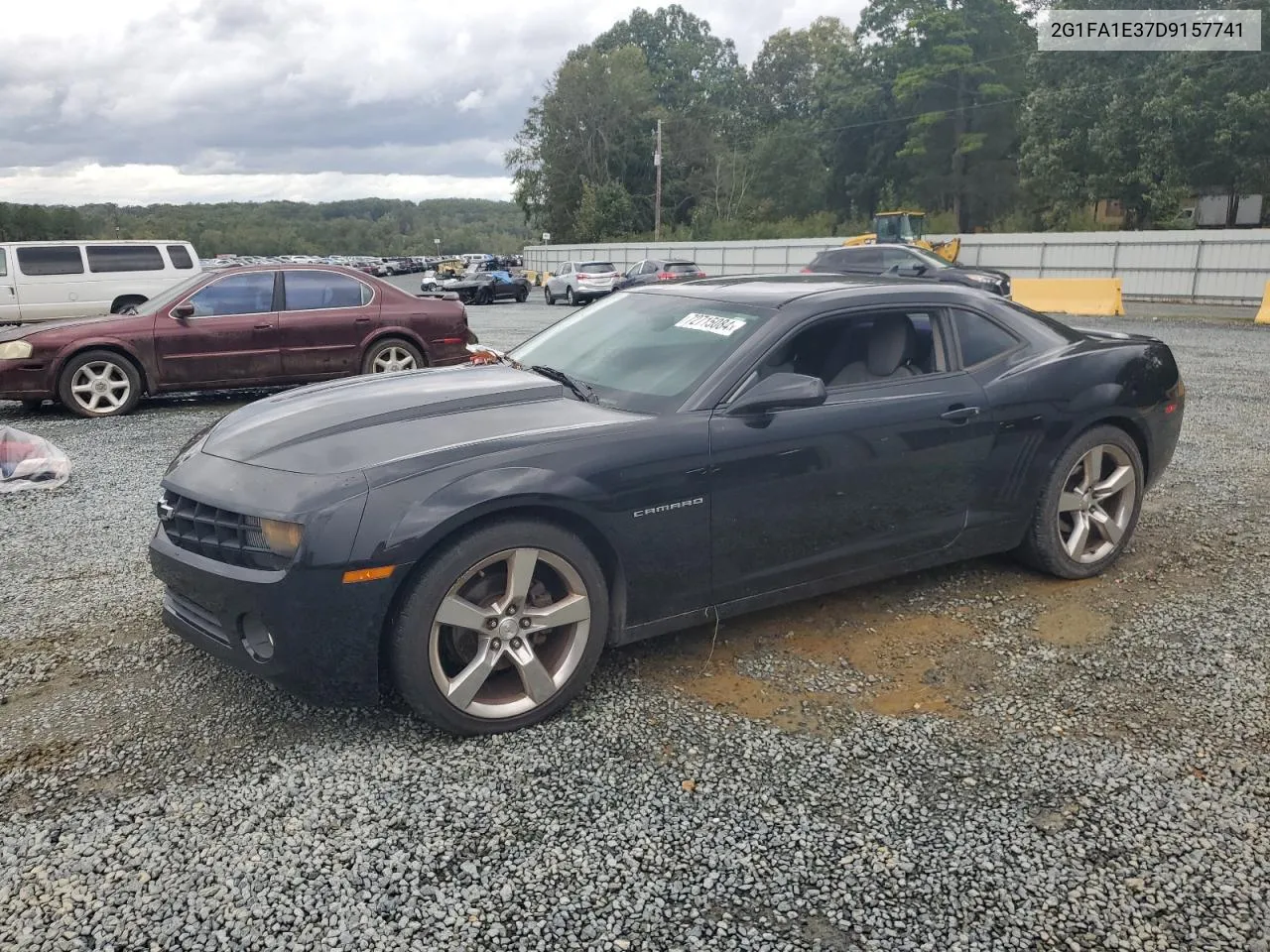 2013 Chevrolet Camaro Ls VIN: 2G1FA1E37D9157741 Lot: 72715084