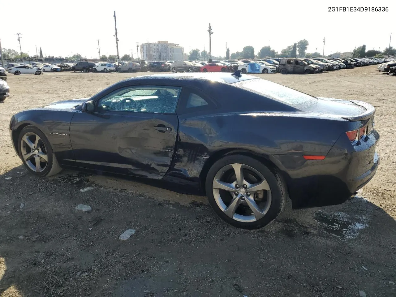 2013 Chevrolet Camaro Lt VIN: 2G1FB1E34D9186336 Lot: 72821824