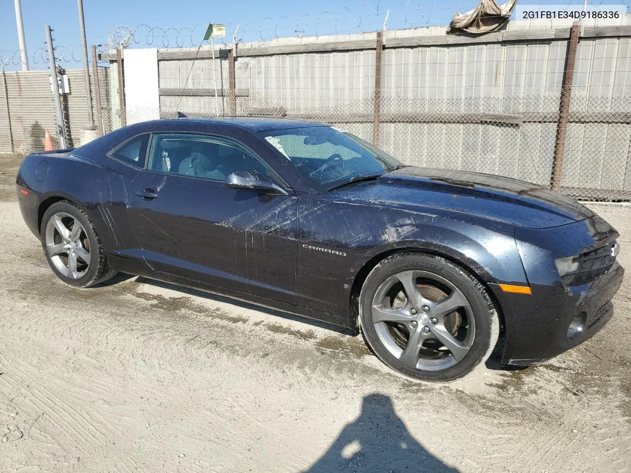 2013 Chevrolet Camaro Lt VIN: 2G1FB1E34D9186336 Lot: 72821824