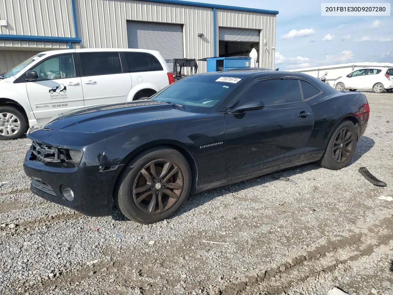 2013 Chevrolet Camaro Lt VIN: 2G1FB1E30D9207280 Lot: 72831674