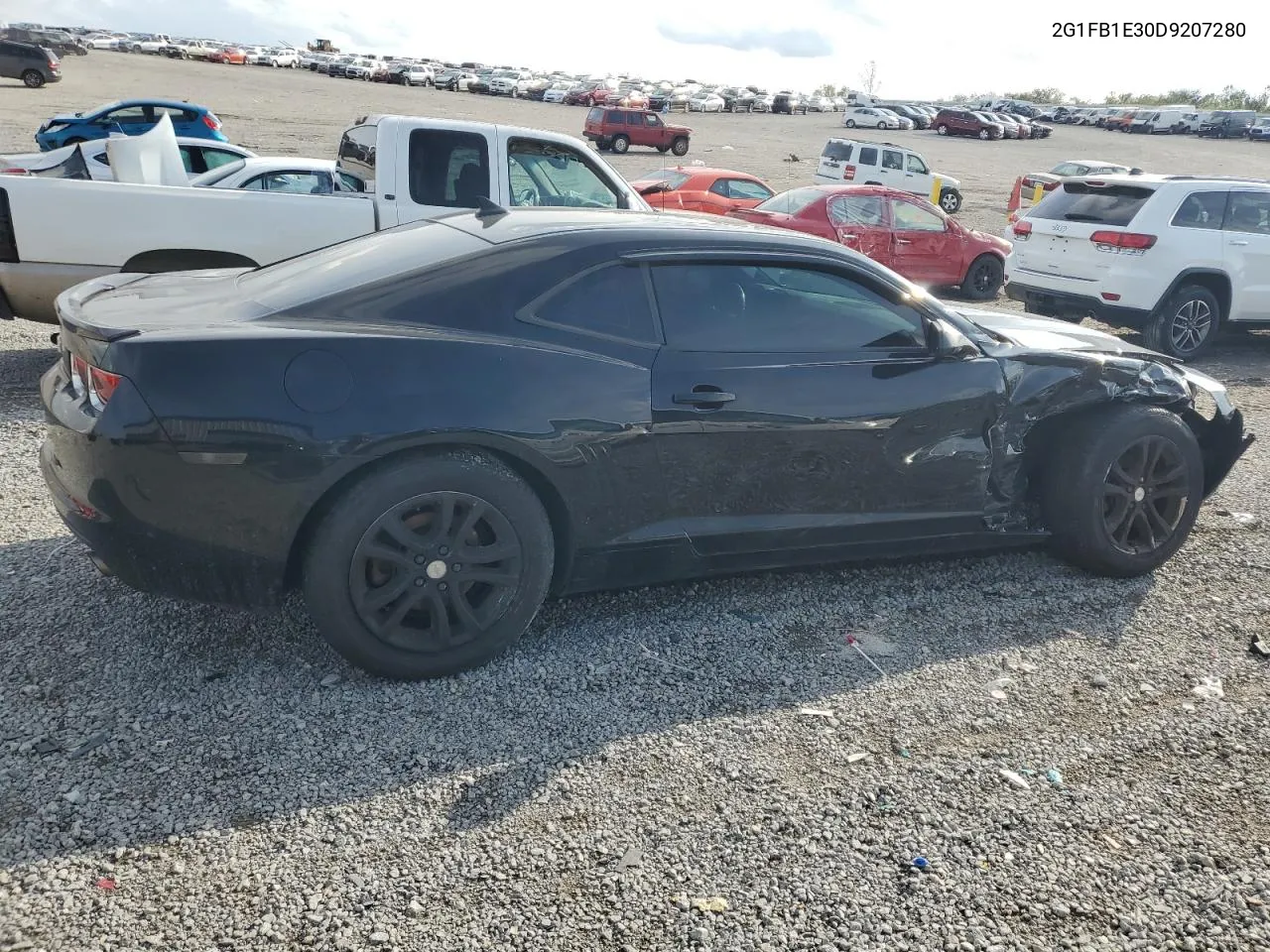 2013 Chevrolet Camaro Lt VIN: 2G1FB1E30D9207280 Lot: 72831674