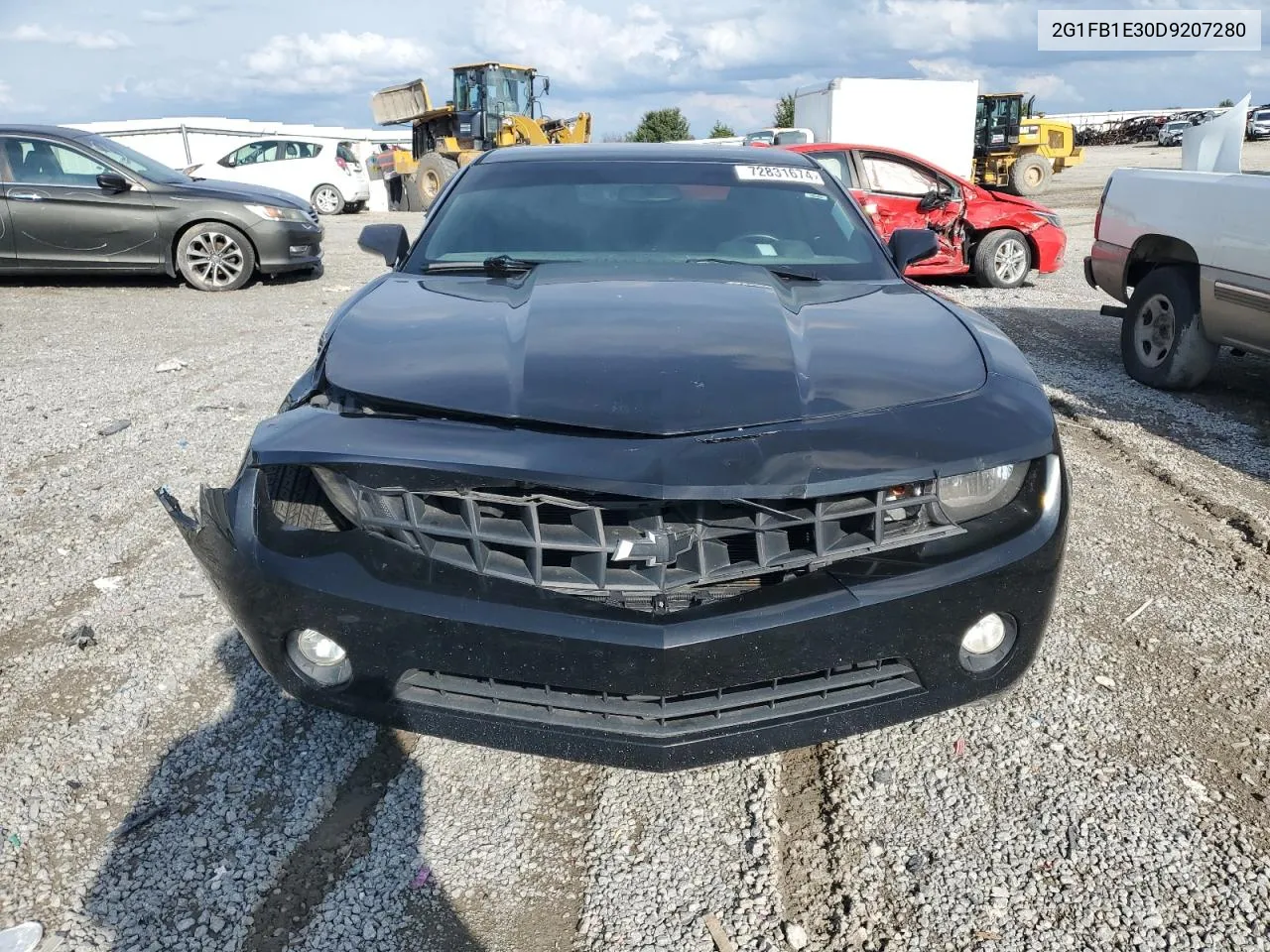 2013 Chevrolet Camaro Lt VIN: 2G1FB1E30D9207280 Lot: 72831674