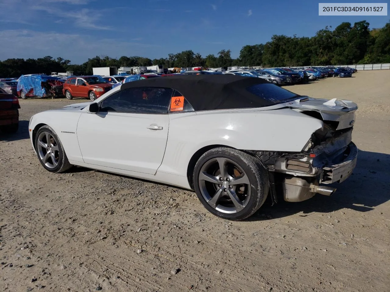 2013 Chevrolet Camaro Lt VIN: 2G1FC3D34D9161527 Lot: 72912804