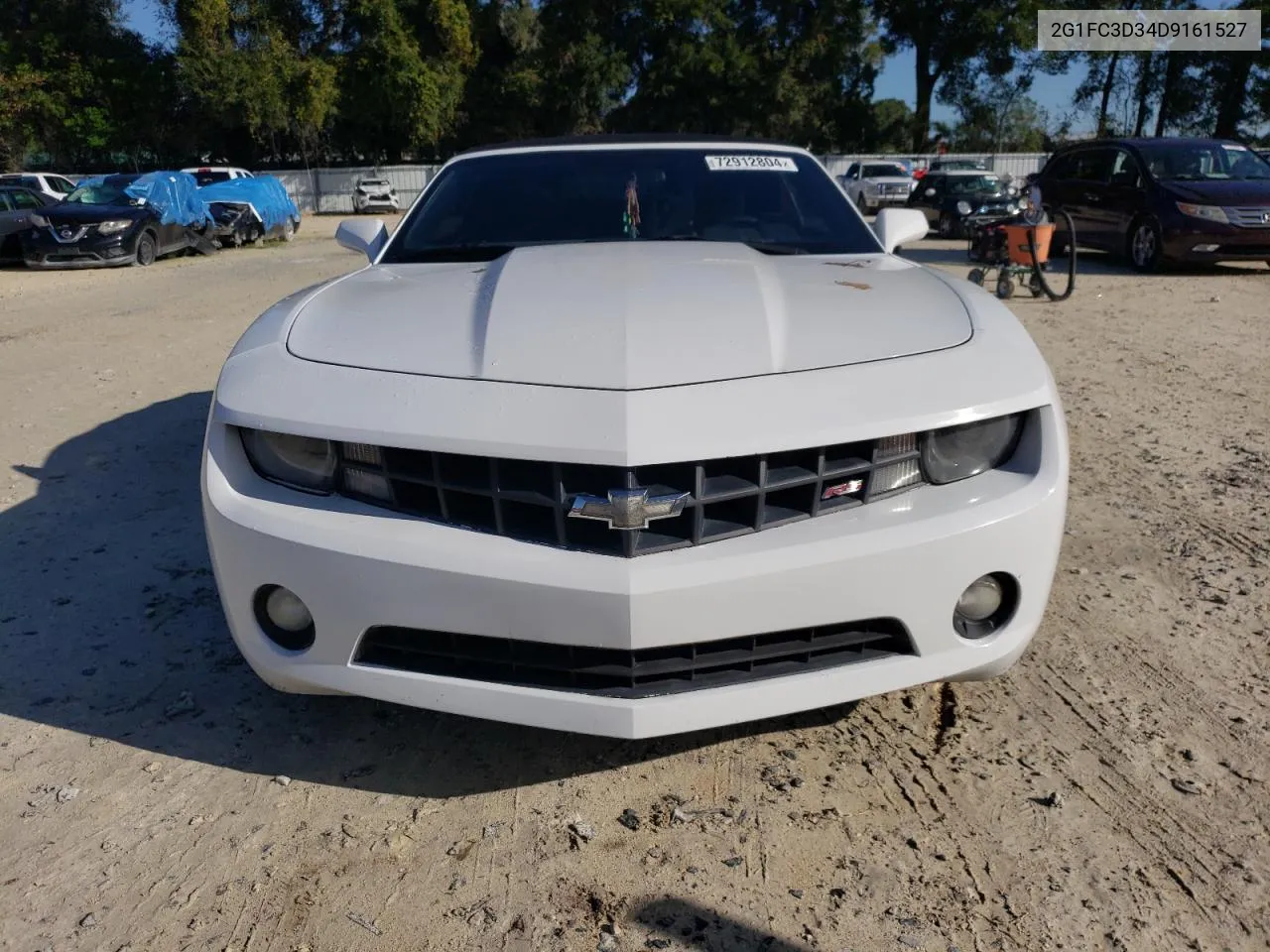 2013 Chevrolet Camaro Lt VIN: 2G1FC3D34D9161527 Lot: 72912804