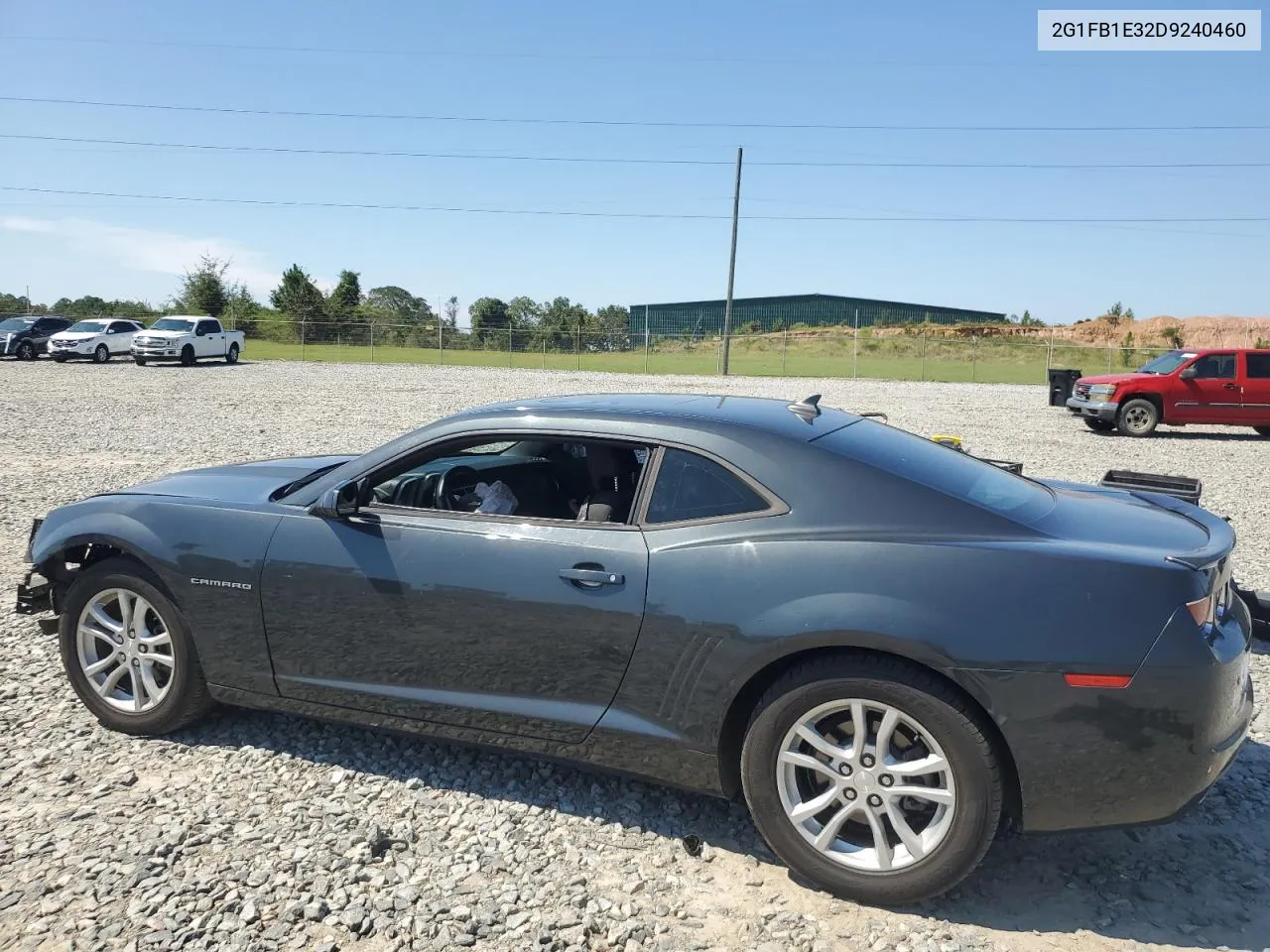 2013 Chevrolet Camaro Lt VIN: 2G1FB1E32D9240460 Lot: 72941194