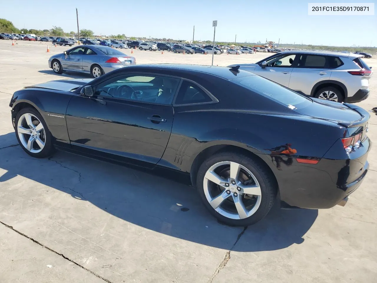 2013 Chevrolet Camaro Lt VIN: 2G1FC1E35D9170871 Lot: 73138664