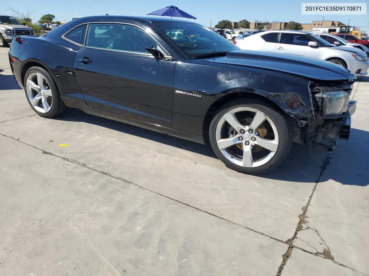 2G1FC1E35D9170871 2013 Chevrolet Camaro Lt