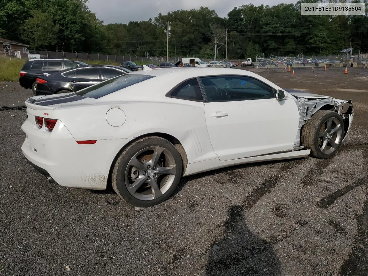 2013 Chevrolet Camaro Lt VIN: 2G1FB1E31D9135604 Lot: 73387694