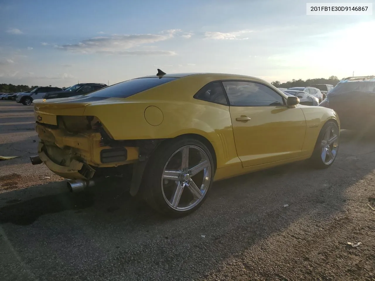 2013 Chevrolet Camaro Lt VIN: 2G1FB1E30D9146867 Lot: 73458584