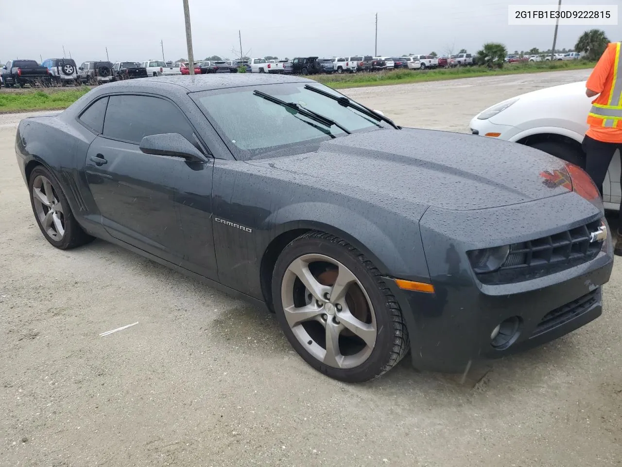 2013 Chevrolet Camaro Lt VIN: 2G1FB1E30D9222815 Lot: 73718314