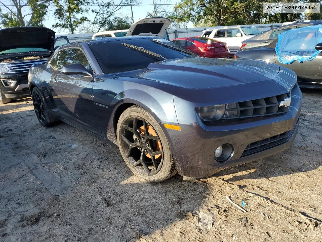 2013 Chevrolet Camaro Lt VIN: 2G1FC1E39D9148954 Lot: 73719234