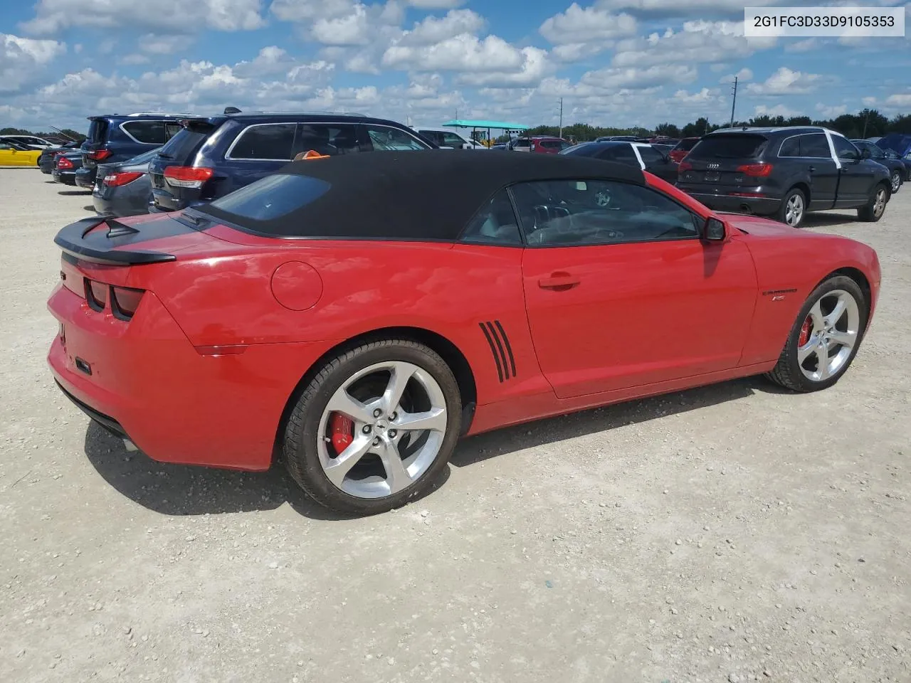 2013 Chevrolet Camaro Lt VIN: 2G1FC3D33D9105353 Lot: 73774284