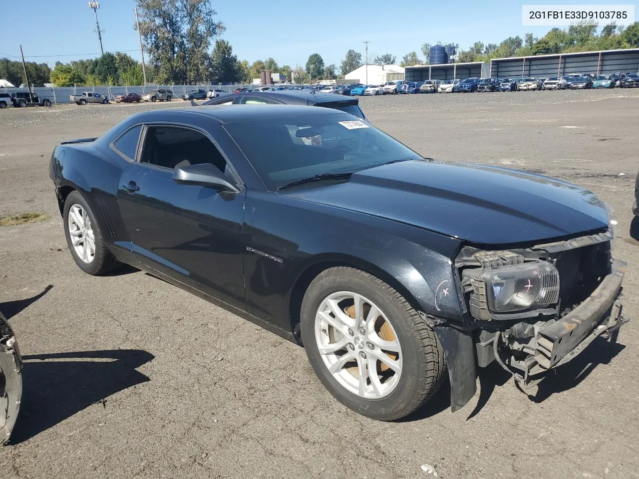 2013 Chevrolet Camaro Lt VIN: 2G1FB1E33D9103785 Lot: 73774584