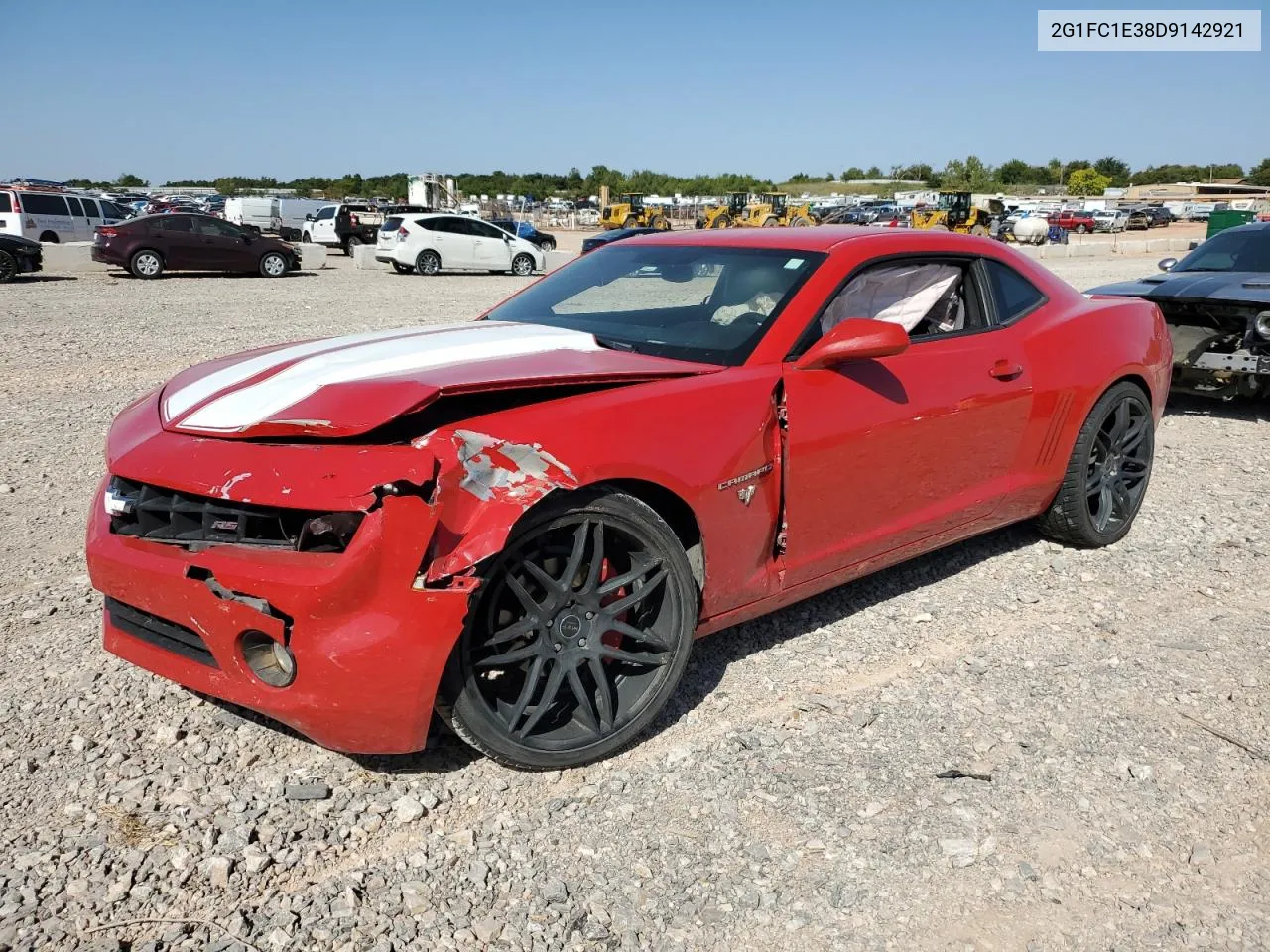 2013 Chevrolet Camaro Lt VIN: 2G1FC1E38D9142921 Lot: 73801564