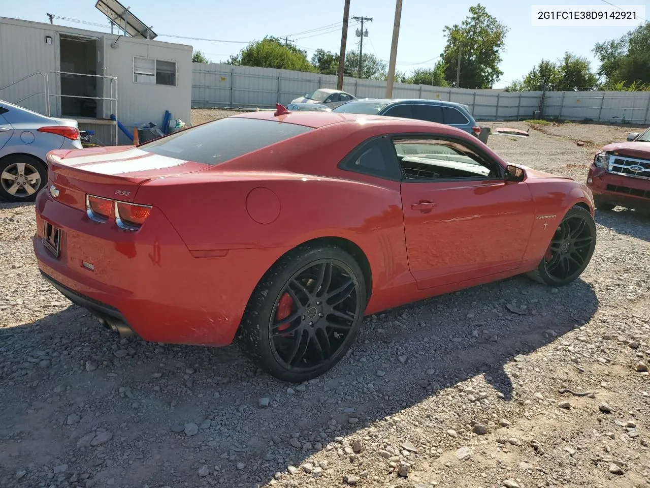 2013 Chevrolet Camaro Lt VIN: 2G1FC1E38D9142921 Lot: 73801564