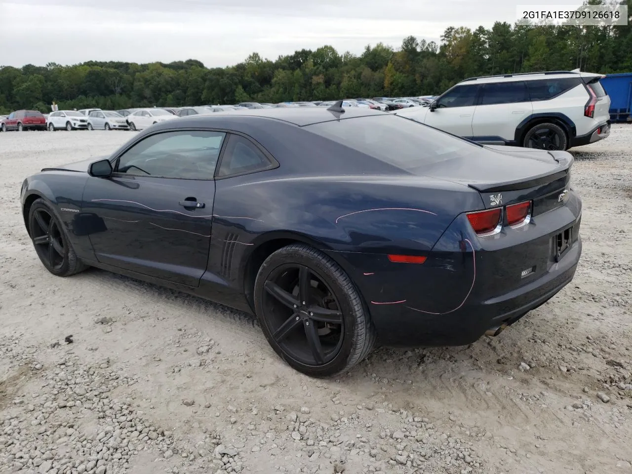 2013 Chevrolet Camaro Ls VIN: 2G1FA1E37D9126618 Lot: 73811984