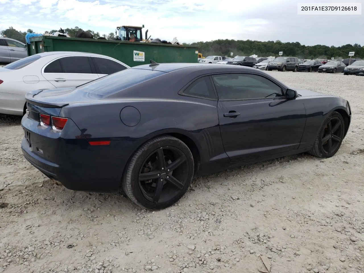 2013 Chevrolet Camaro Ls VIN: 2G1FA1E37D9126618 Lot: 73811984