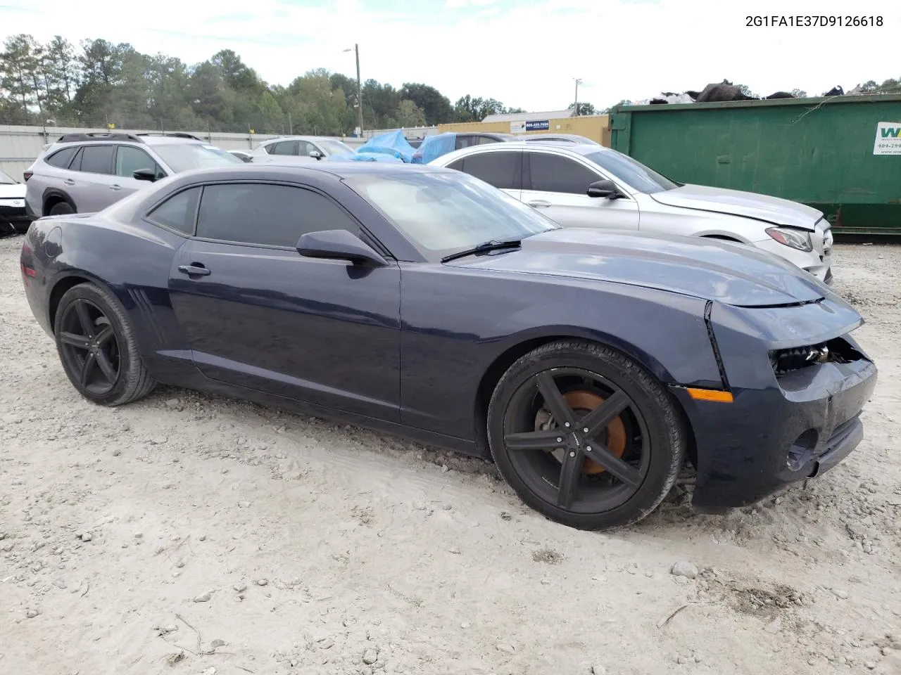 2013 Chevrolet Camaro Ls VIN: 2G1FA1E37D9126618 Lot: 73811984