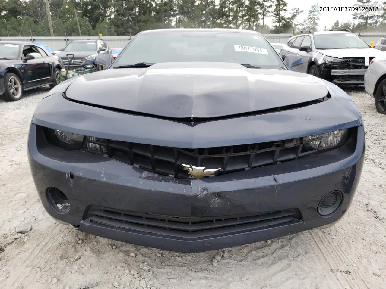 2013 Chevrolet Camaro Ls VIN: 2G1FA1E37D9126618 Lot: 73811984