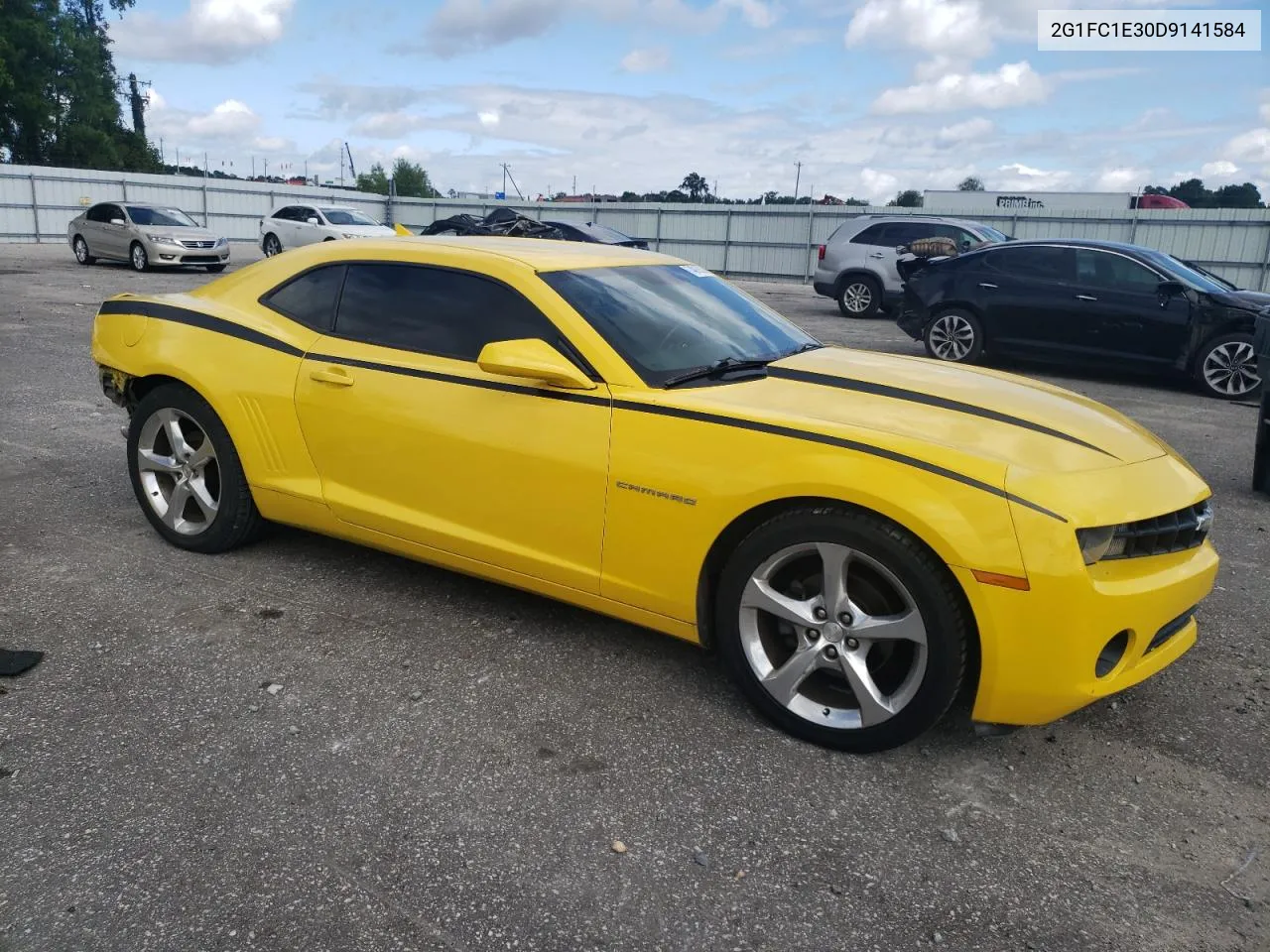 2013 Chevrolet Camaro Lt VIN: 2G1FC1E30D9141584 Lot: 74019324