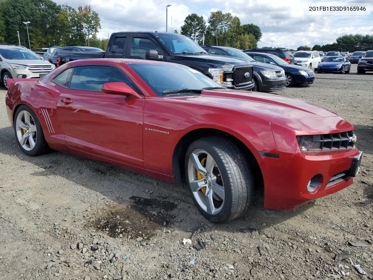 2013 Chevrolet Camaro Lt VIN: 2G1FB1E33D9165946 Lot: 74106994