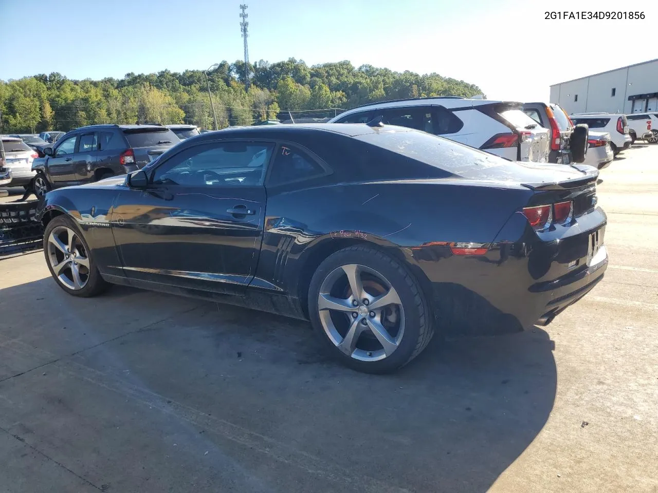 2013 Chevrolet Camaro Ls VIN: 2G1FA1E34D9201856 Lot: 74250504