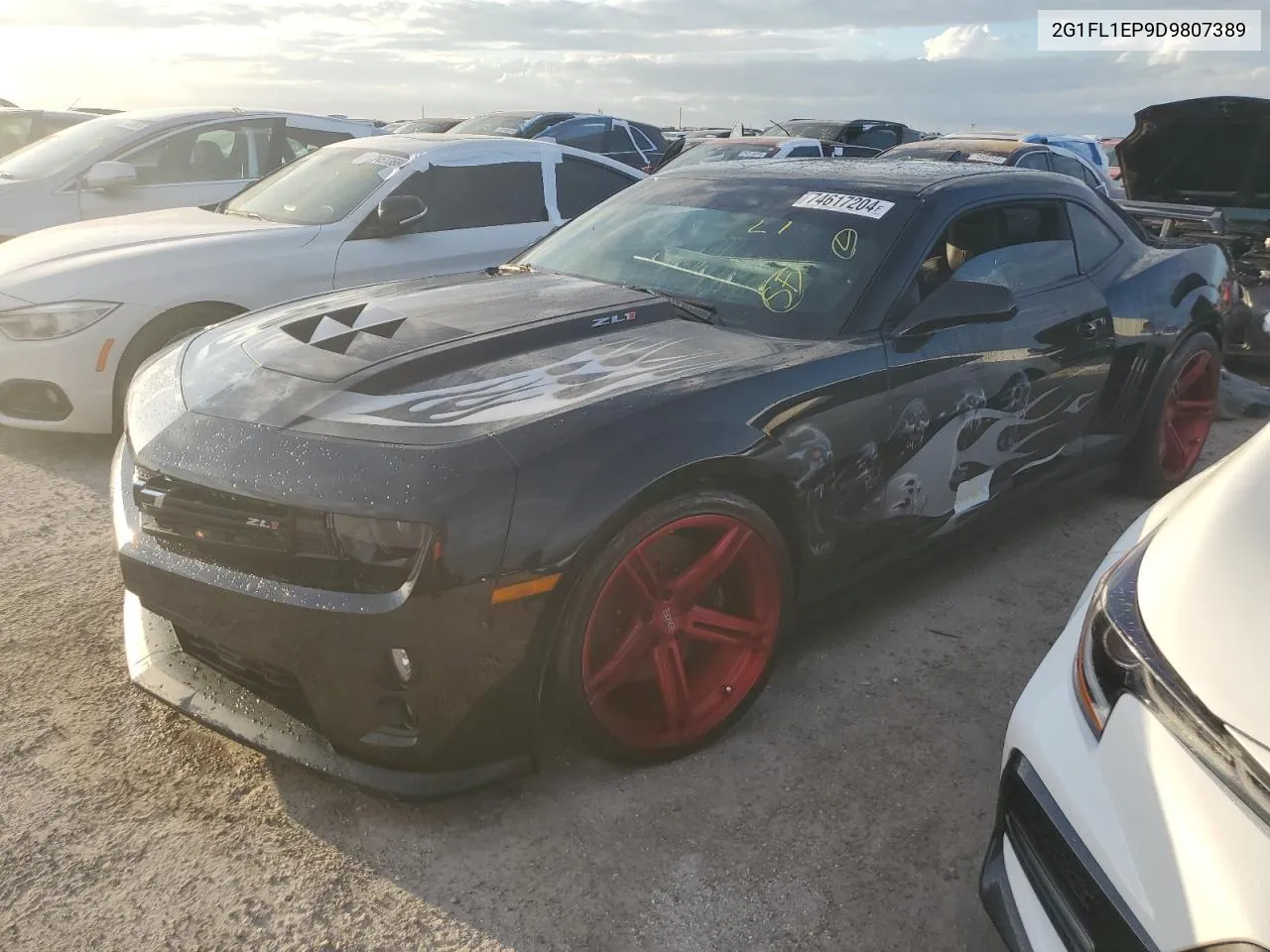 2G1FL1EP9D9807389 2013 Chevrolet Camaro Zl1