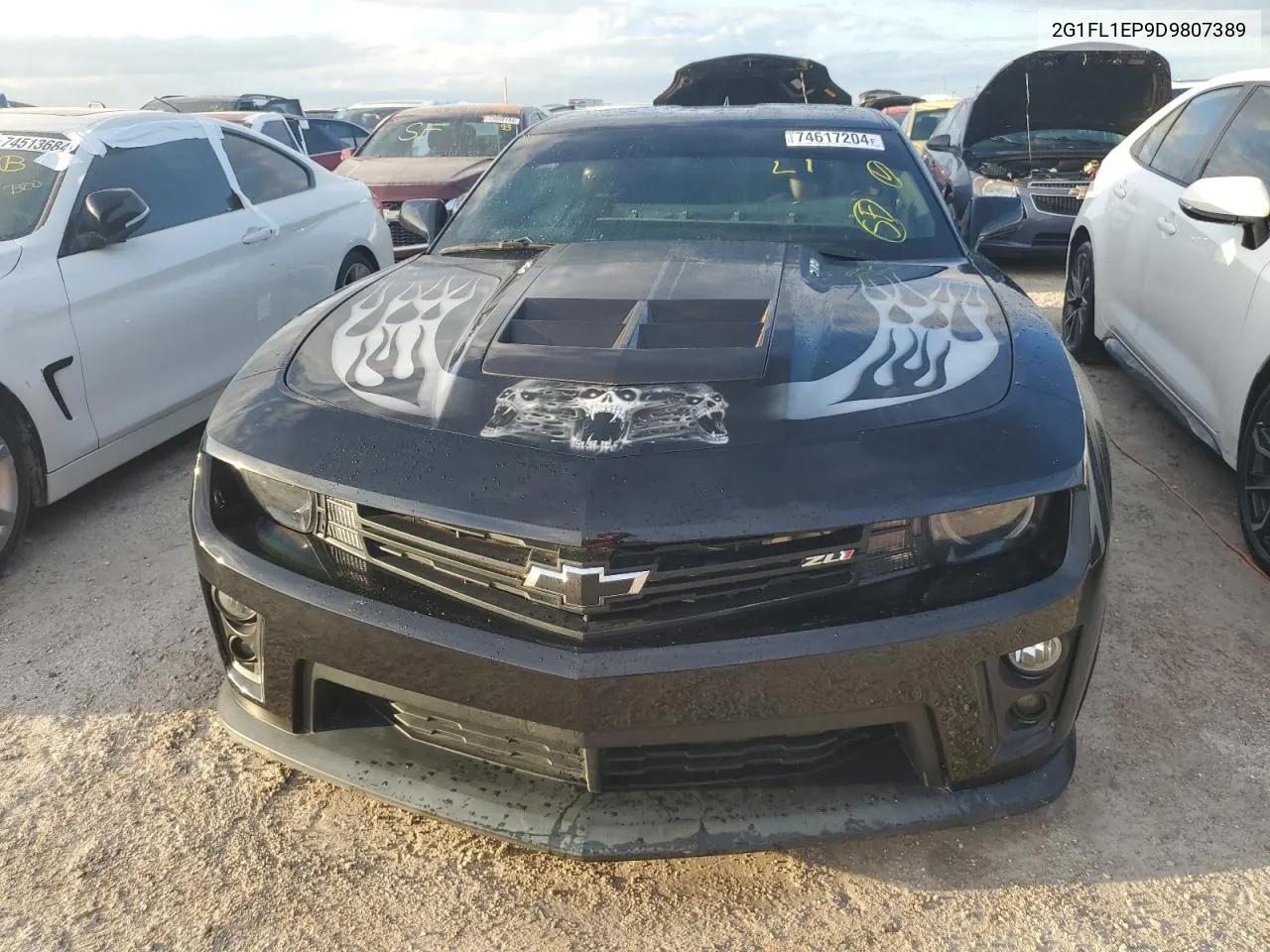 2G1FL1EP9D9807389 2013 Chevrolet Camaro Zl1