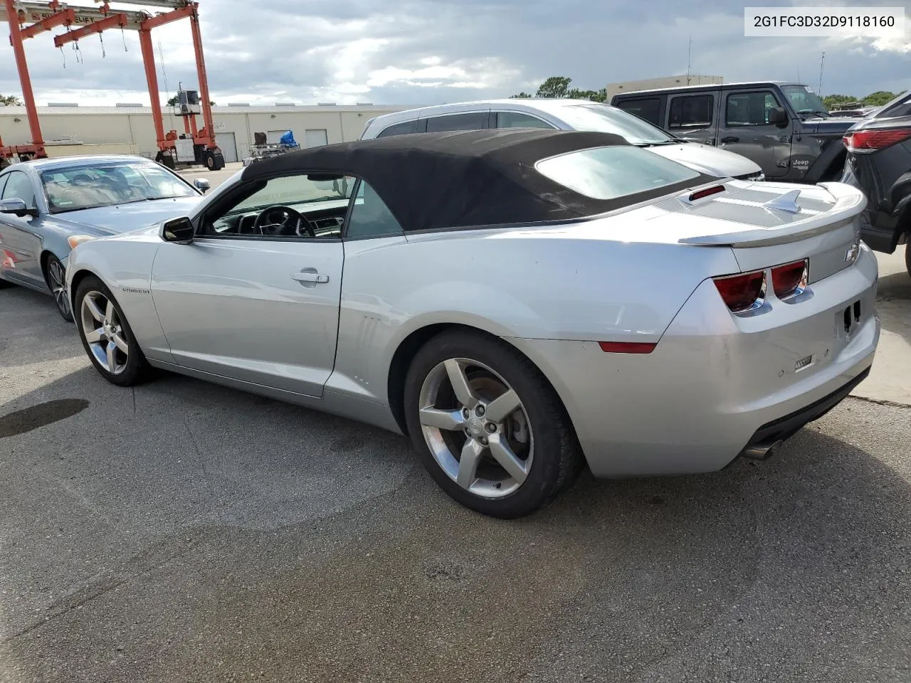 2013 Chevrolet Camaro Lt VIN: 2G1FC3D32D9118160 Lot: 74684344