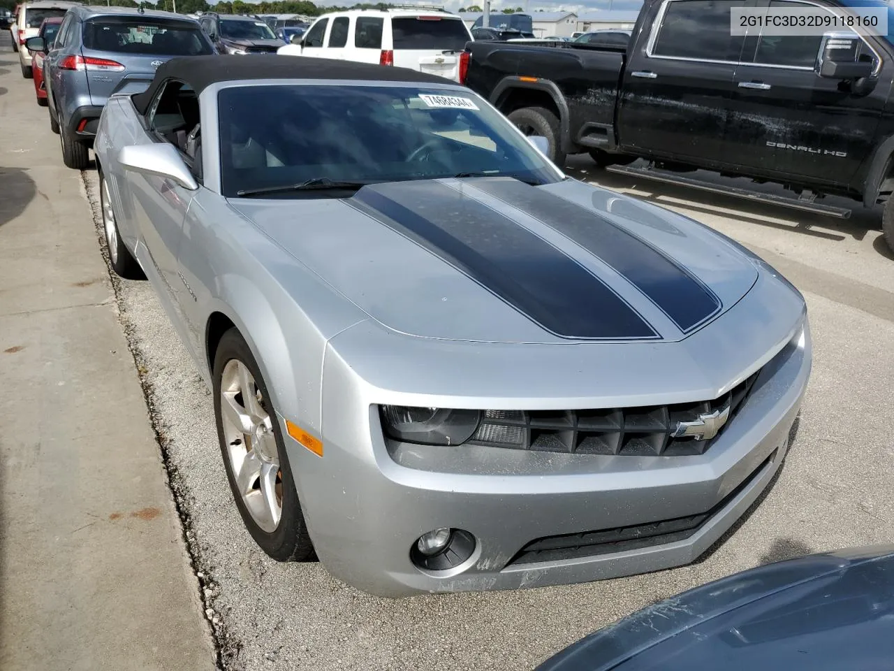 2G1FC3D32D9118160 2013 Chevrolet Camaro Lt