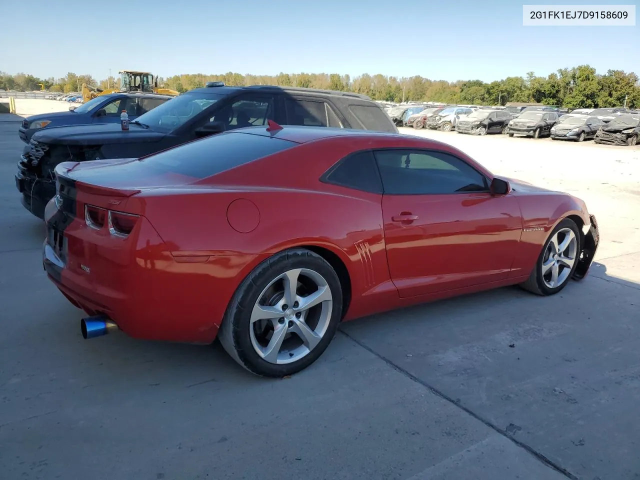 2G1FK1EJ7D9158609 2013 Chevrolet Camaro 2Ss