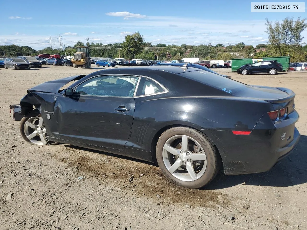 2013 Chevrolet Camaro Lt VIN: 2G1FB1E37D9151791 Lot: 74904494