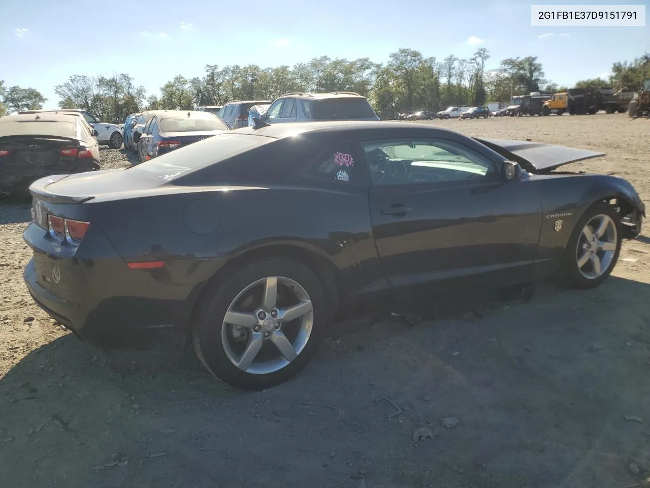 2G1FB1E37D9151791 2013 Chevrolet Camaro Lt