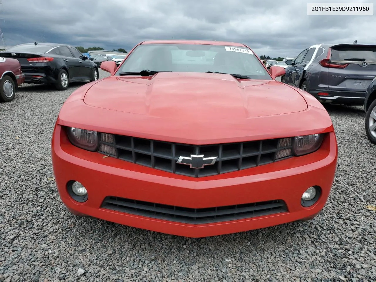 2G1FB1E39D9211960 2013 Chevrolet Camaro Lt