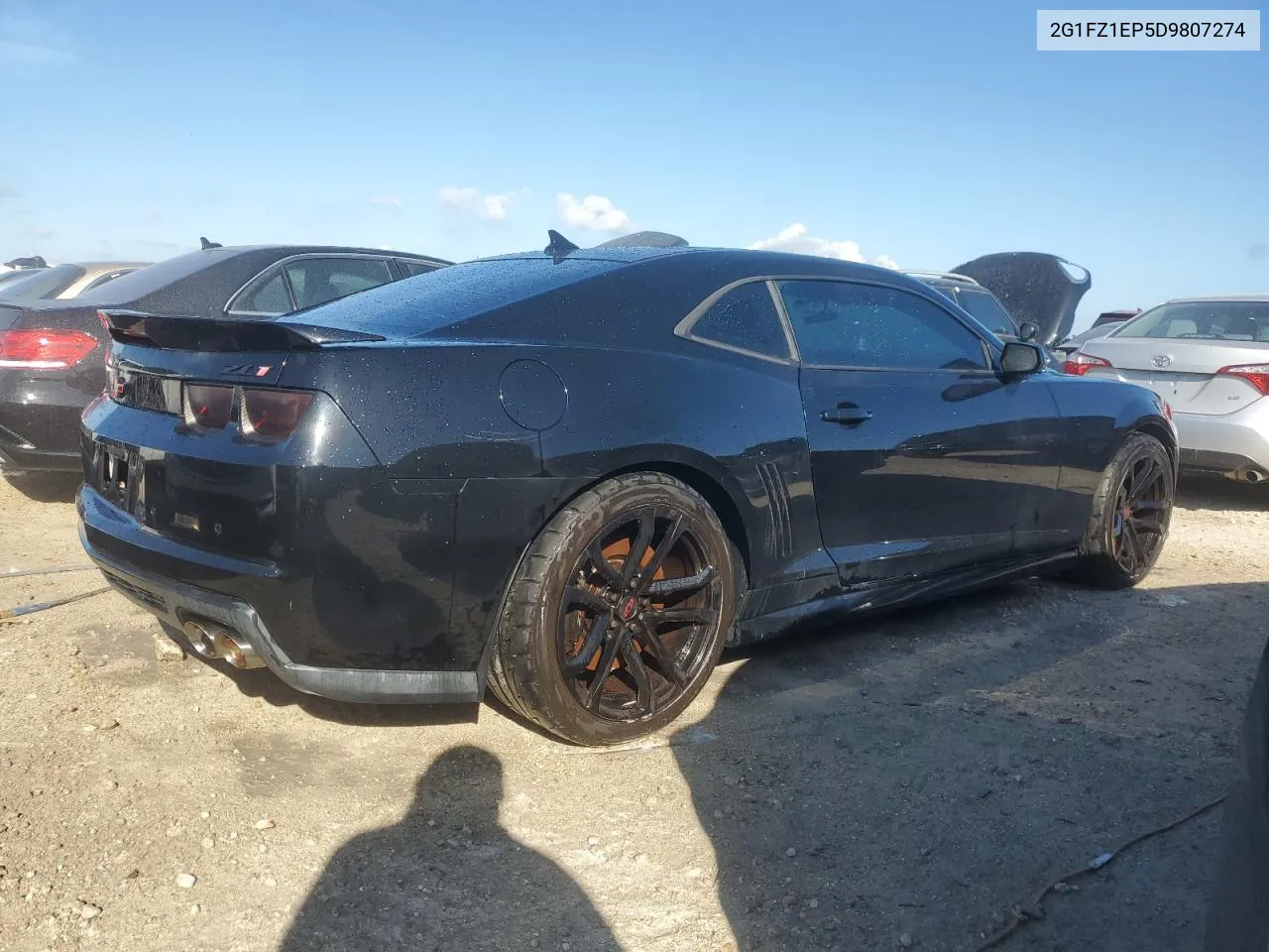 2G1FZ1EP5D9807274 2013 Chevrolet Camaro Zl1