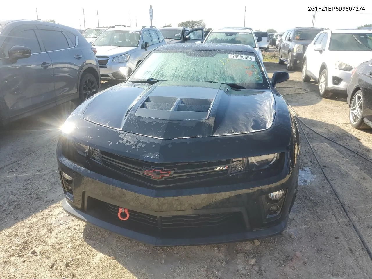 2013 Chevrolet Camaro Zl1 VIN: 2G1FZ1EP5D9807274 Lot: 74990504