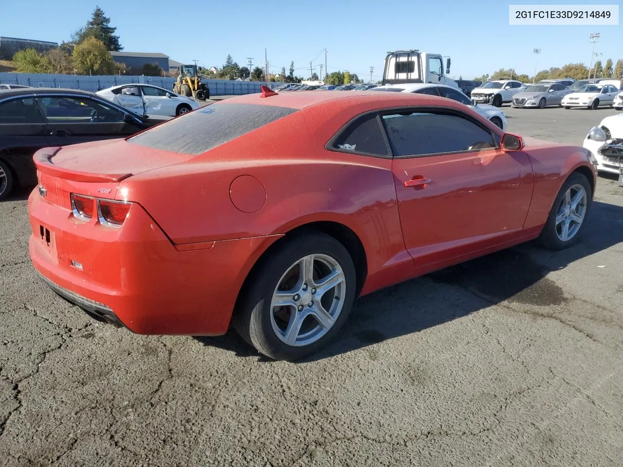 2013 Chevrolet Camaro Lt VIN: 2G1FC1E33D9214849 Lot: 75137464