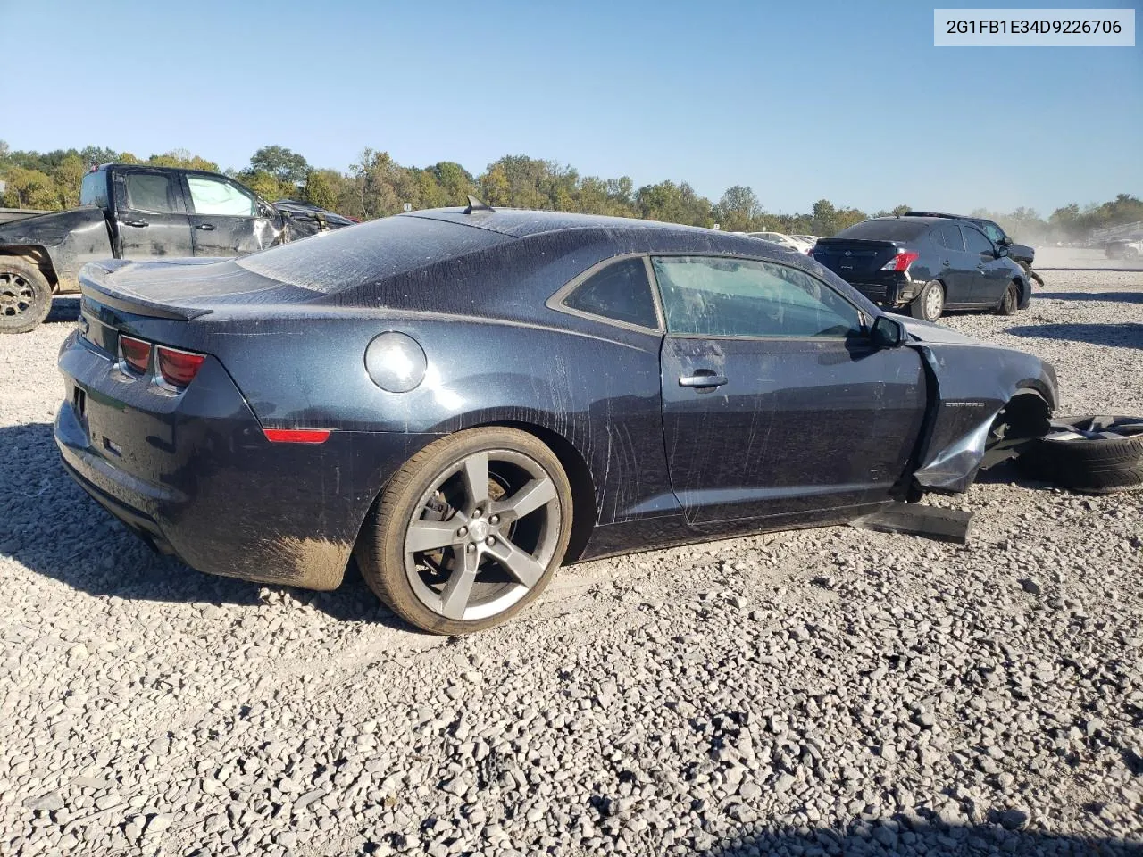 2013 Chevrolet Camaro Lt VIN: 2G1FB1E34D9226706 Lot: 75239534