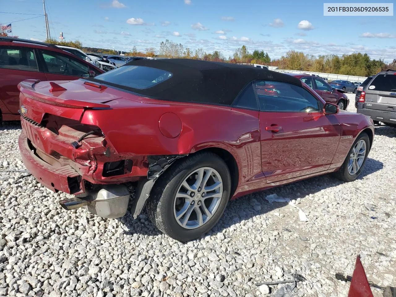 2G1FB3D36D9206535 2013 Chevrolet Camaro Lt