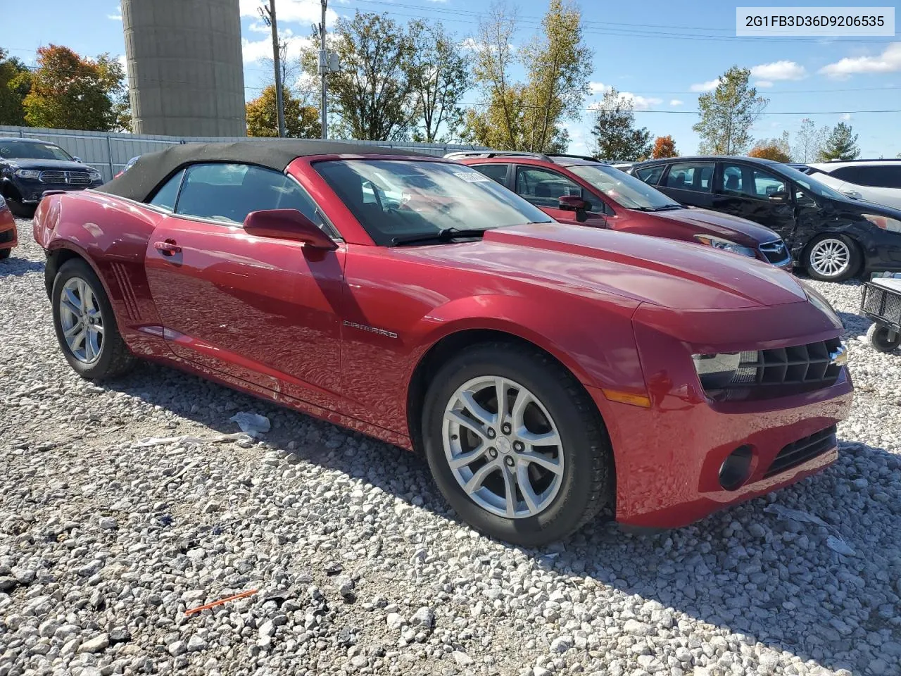 2G1FB3D36D9206535 2013 Chevrolet Camaro Lt