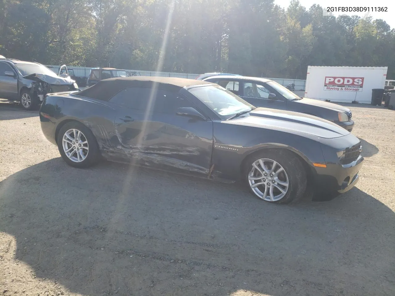 2G1FB3D38D9111362 2013 Chevrolet Camaro Lt