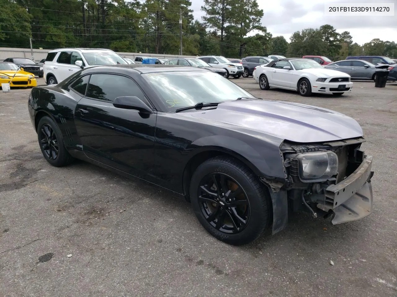 2G1FB1E33D9114270 2013 Chevrolet Camaro Lt