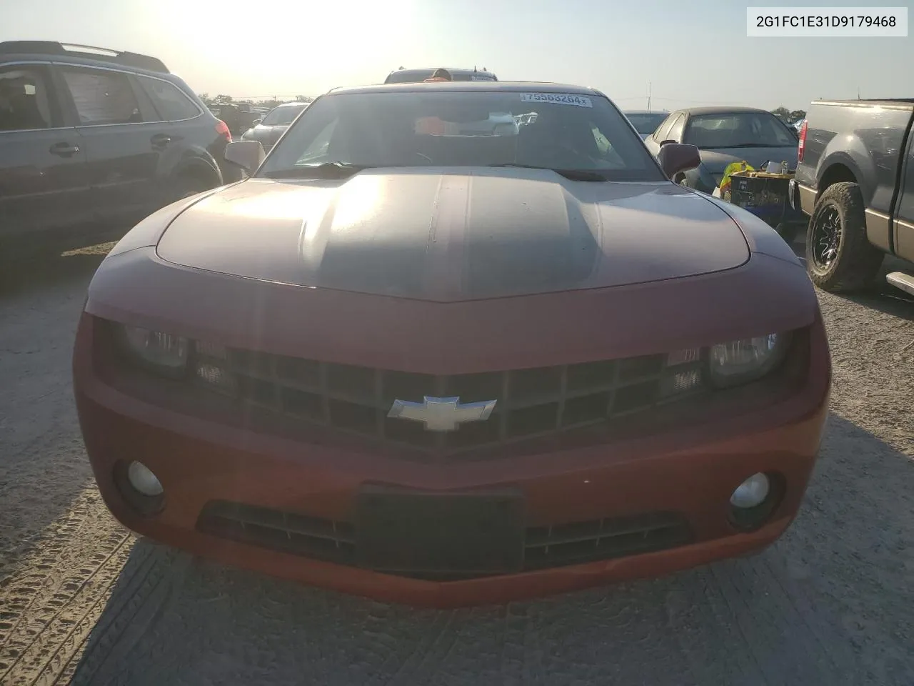 2013 Chevrolet Camaro Lt VIN: 2G1FC1E31D9179468 Lot: 75563264