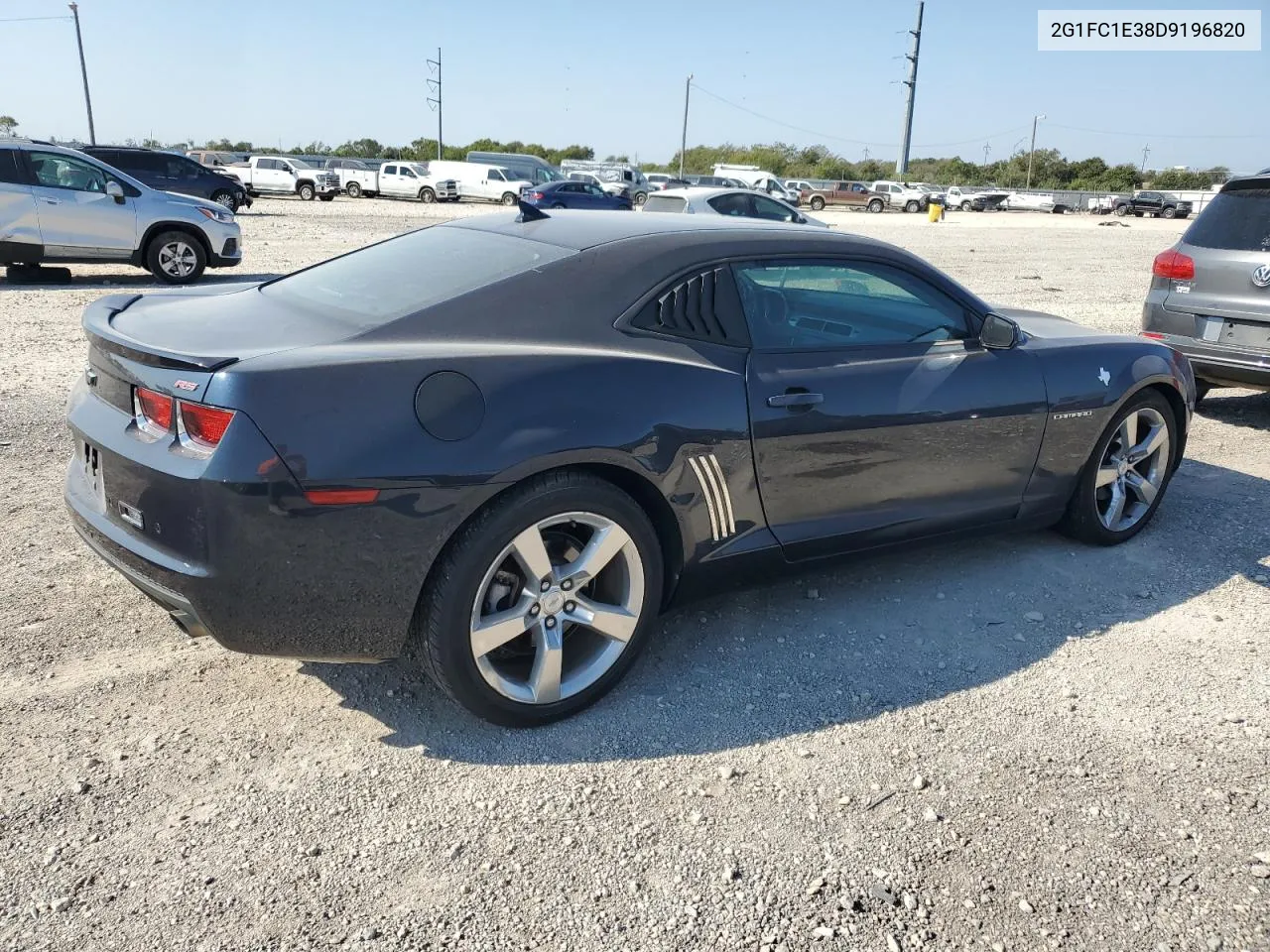 2013 Chevrolet Camaro Lt VIN: 2G1FC1E38D9196820 Lot: 75699134