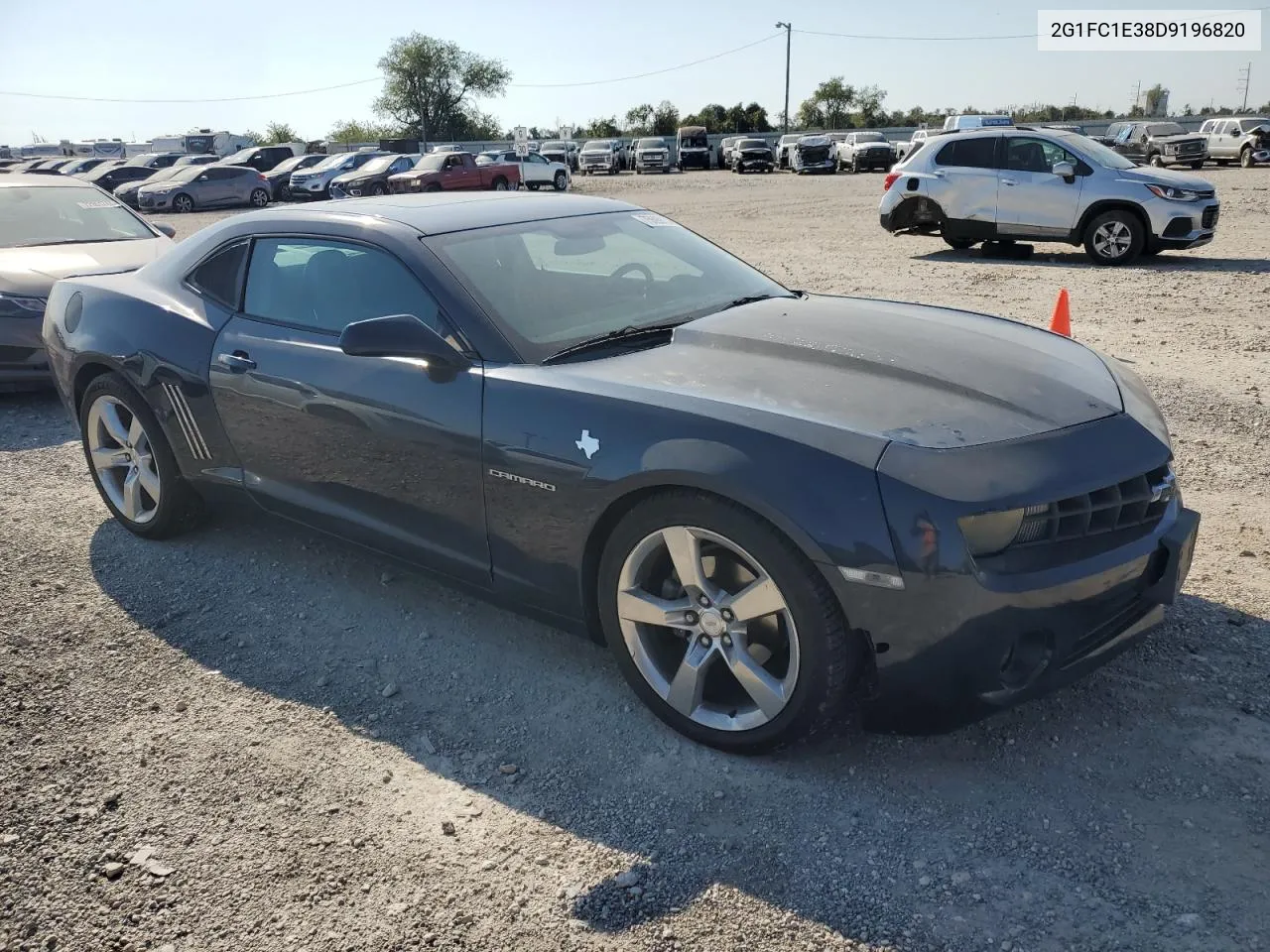 2013 Chevrolet Camaro Lt VIN: 2G1FC1E38D9196820 Lot: 75699134