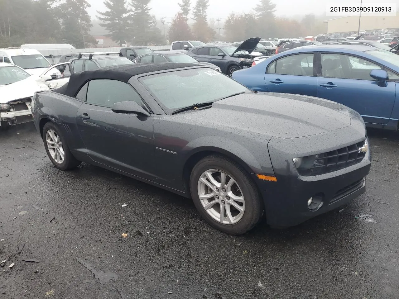 2013 Chevrolet Camaro Lt VIN: 2G1FB3D39D9120913 Lot: 75949294