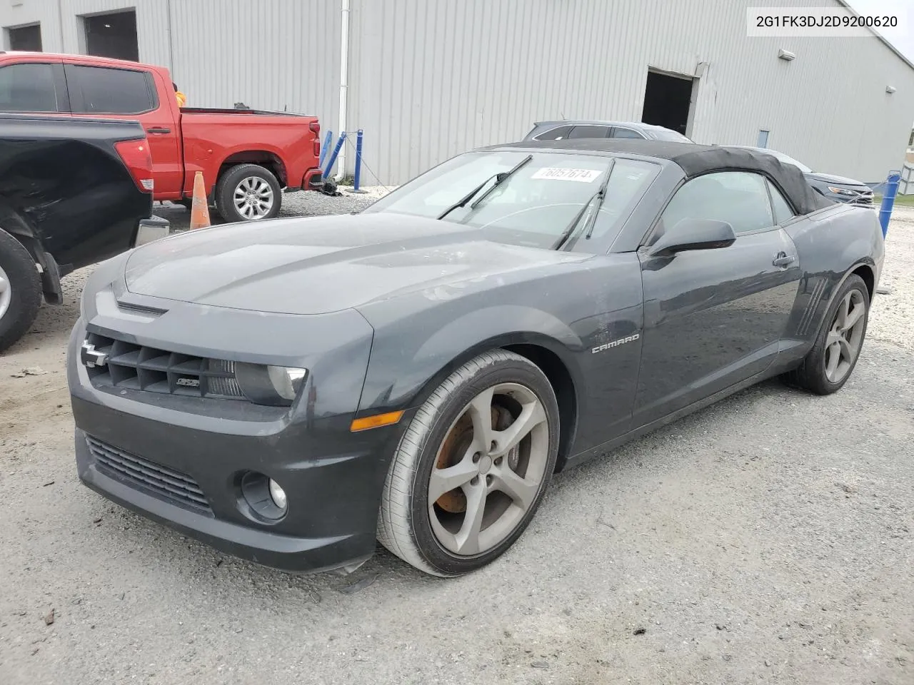 2013 Chevrolet Camaro 2Ss VIN: 2G1FK3DJ2D9200620 Lot: 76057674