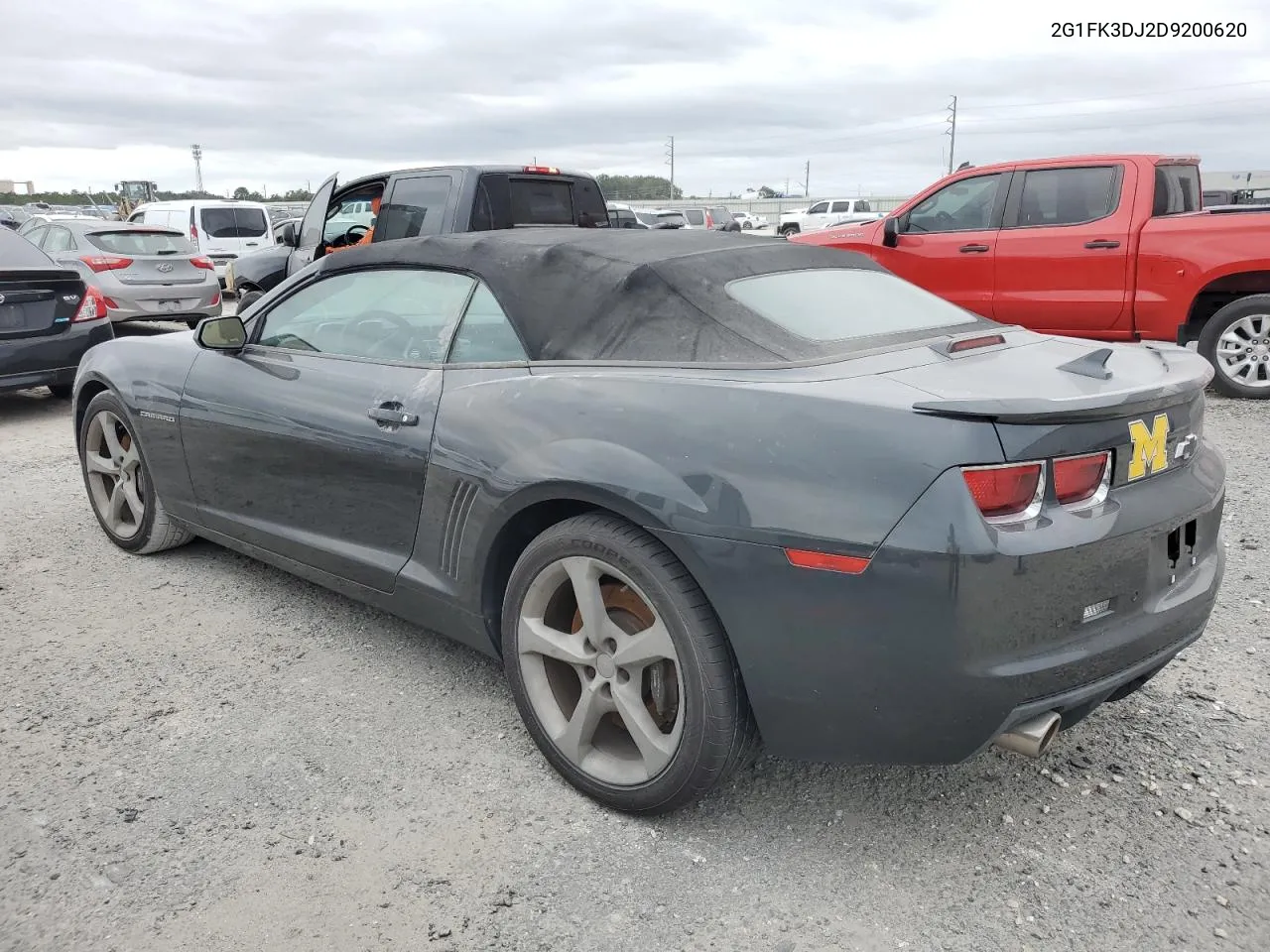 2G1FK3DJ2D9200620 2013 Chevrolet Camaro 2Ss