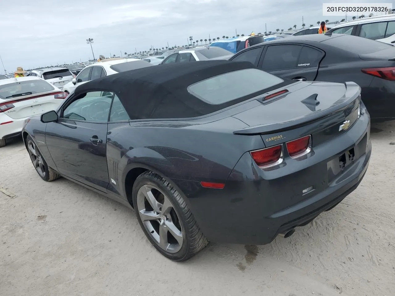 2013 Chevrolet Camaro Lt VIN: 2G1FC3D32D9178326 Lot: 76102834